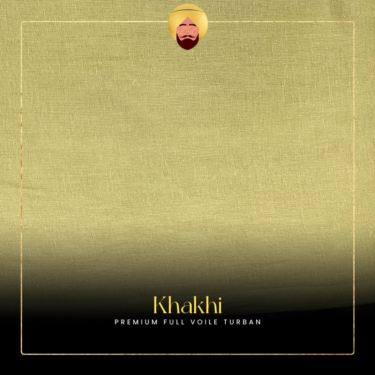 Khakhi | Premium Full Voile Turban