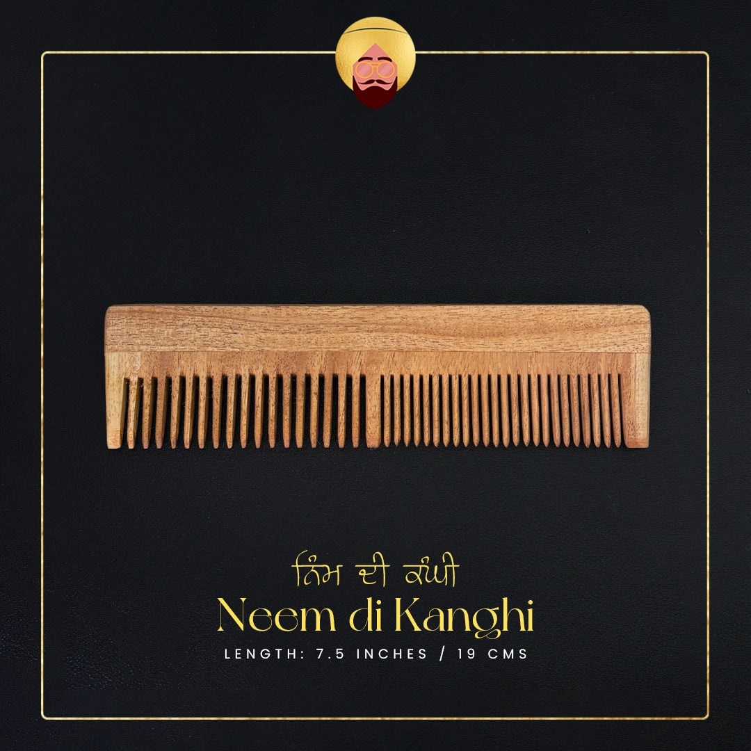Kanghi - Neem Wood | Sikh Essentials