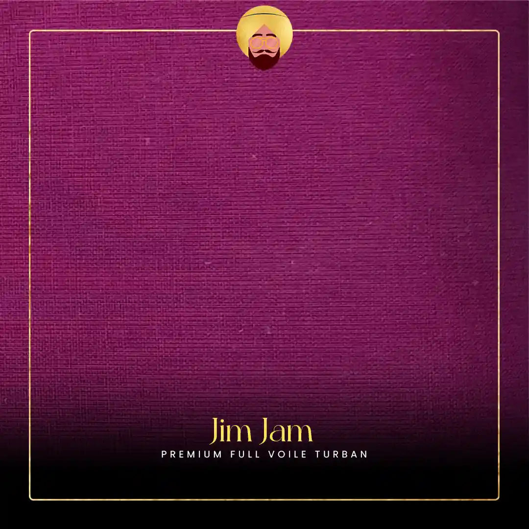 Jim Jam | Premium Full Voile Turban