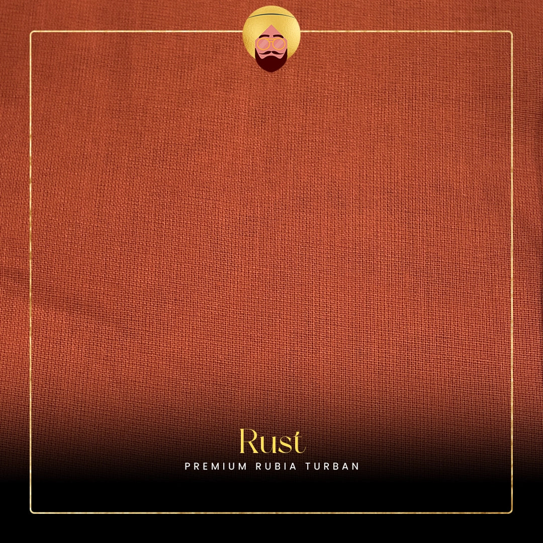 Rust | Premium Rubia Turban