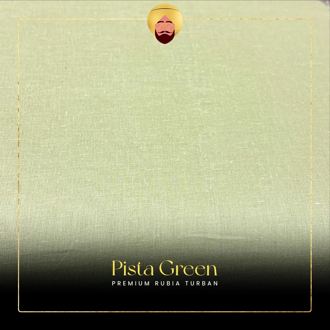 Pista Green | Premium Rubia Turban
