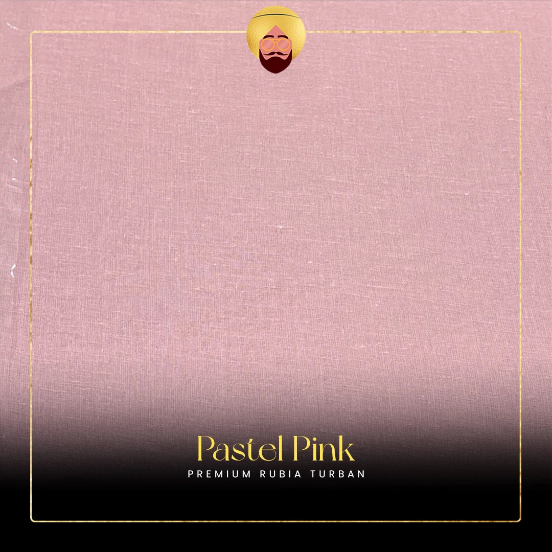 Pastel Pink | Premium Rubia Turban