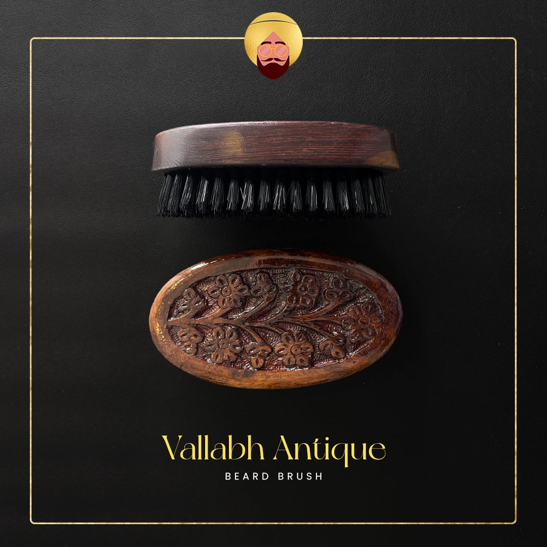 Vallabh Antique - Beard Brush | Sikh Essentials