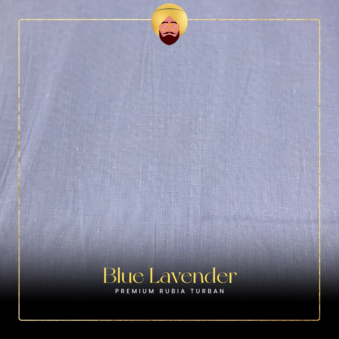 Blue Lavender | Premium Rubia Turban