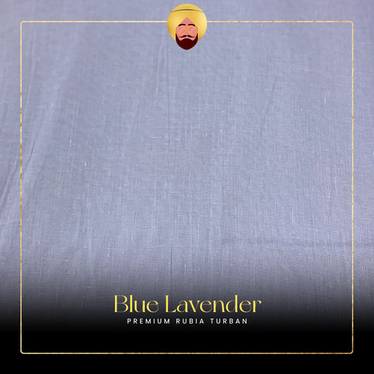 Blue Lavender | Premium Rubia Turban