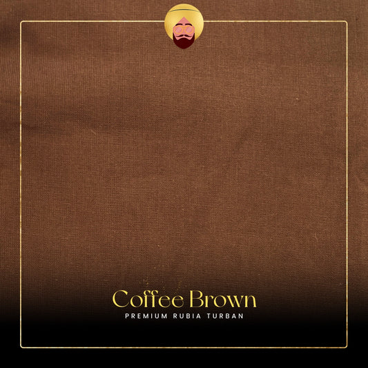 Coffee Brown | Premium Rubia Turban