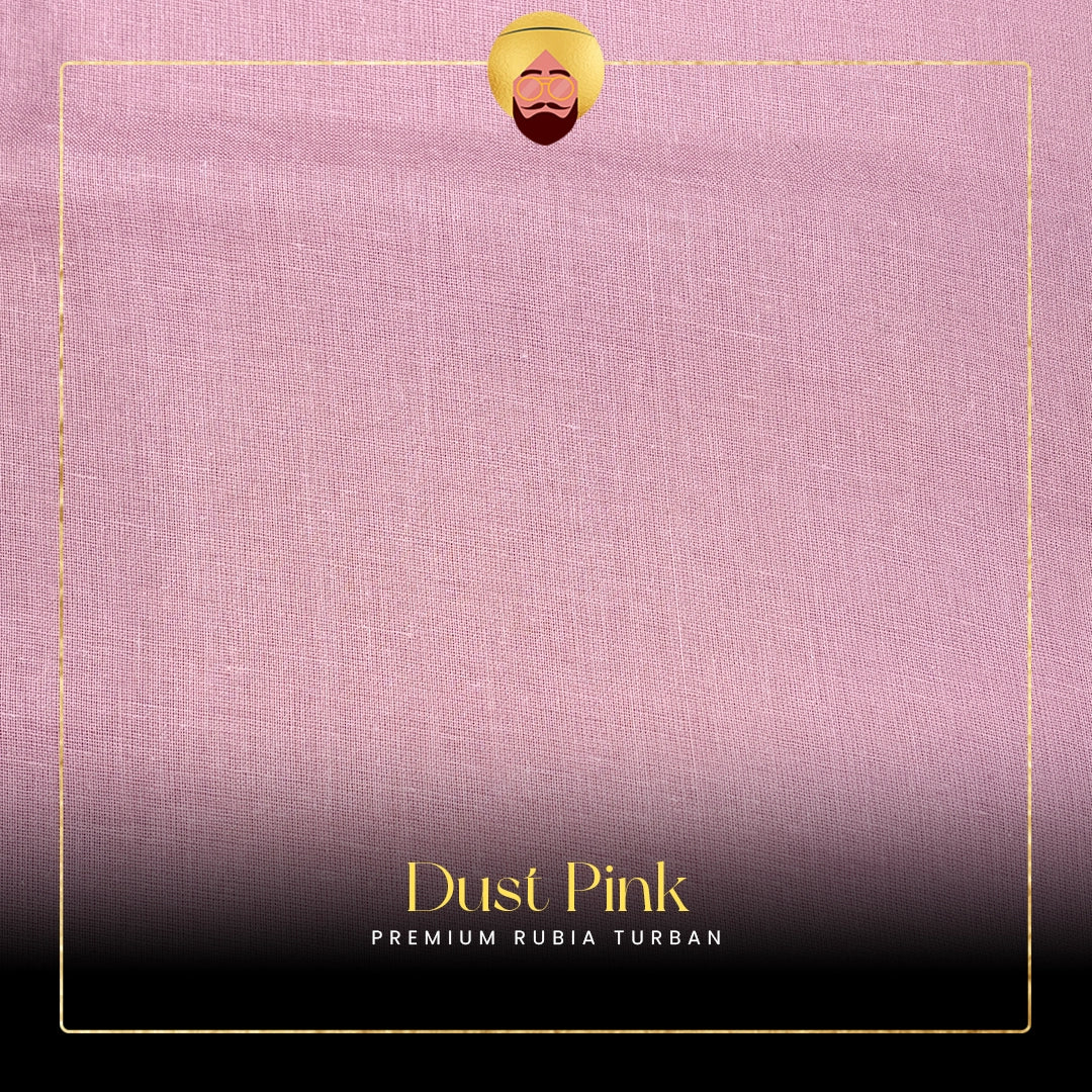 Dust Pink | Premium Rubia Turban