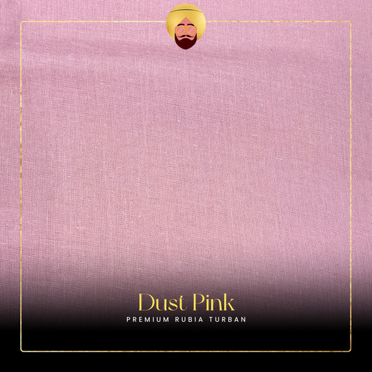Dust Pink | Premium Rubia Turban