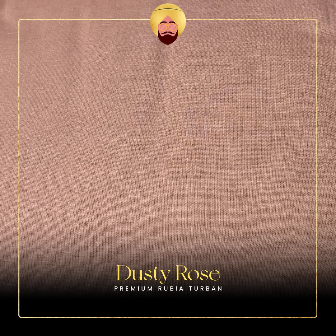 Dusty Rose | Premium Rubia Turban