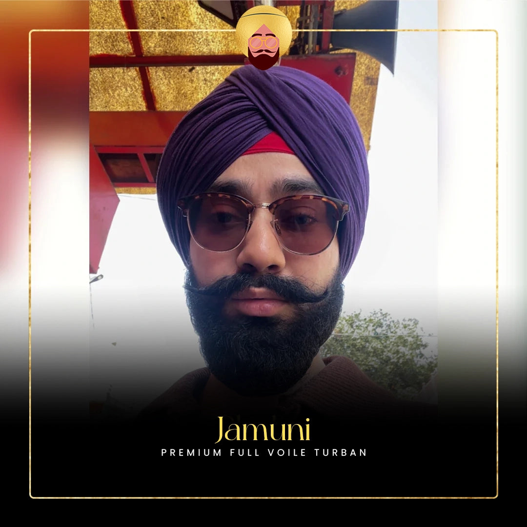 Jamuni | Premium Full Voile Turban