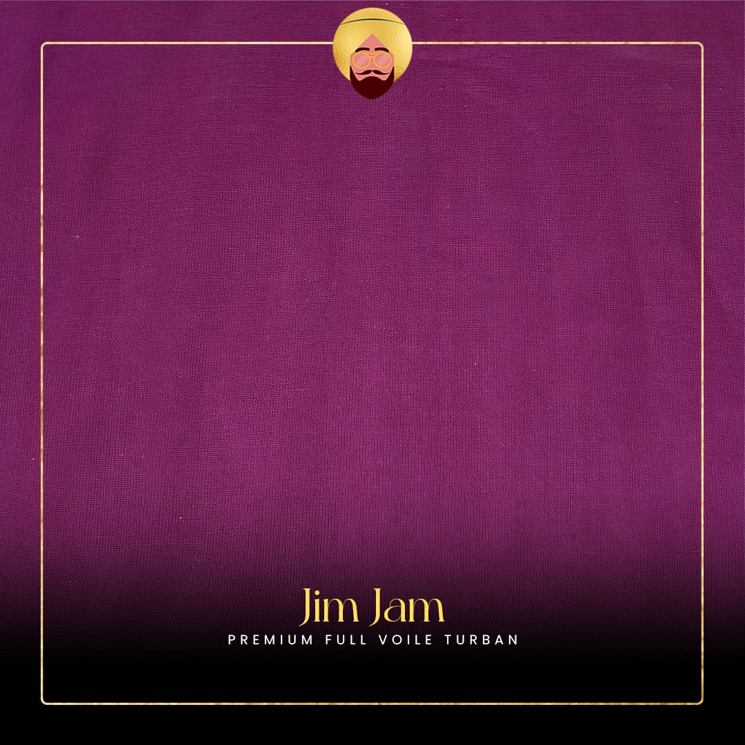 Jim Jam | Premium Full Voile Turban