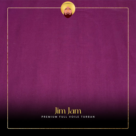 Jim Jam | Premium Full Voile Turban