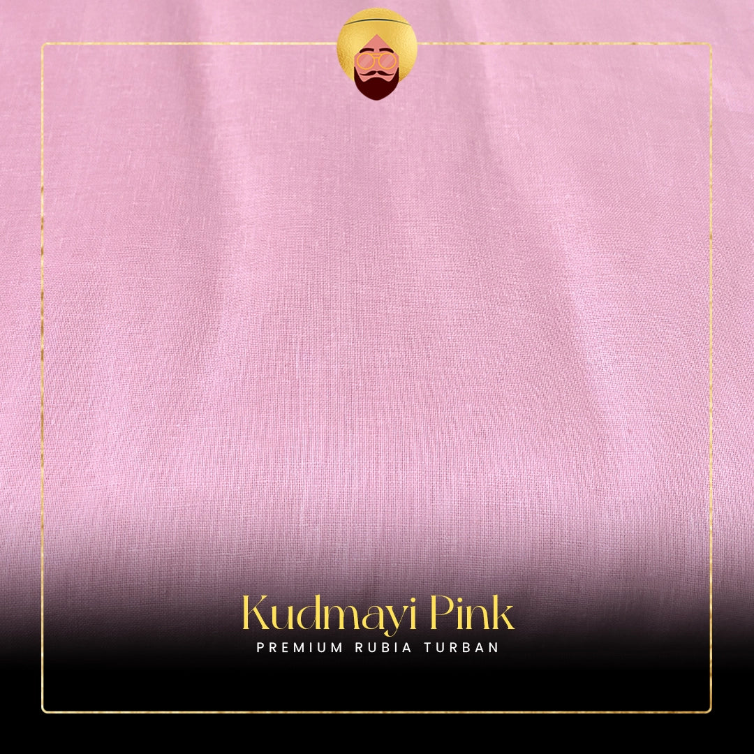 Kudmayi Pink | Premium Rubia Turban