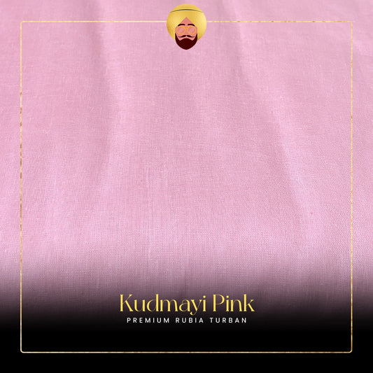 Kudmayi Pink | Premium Rubia Turban