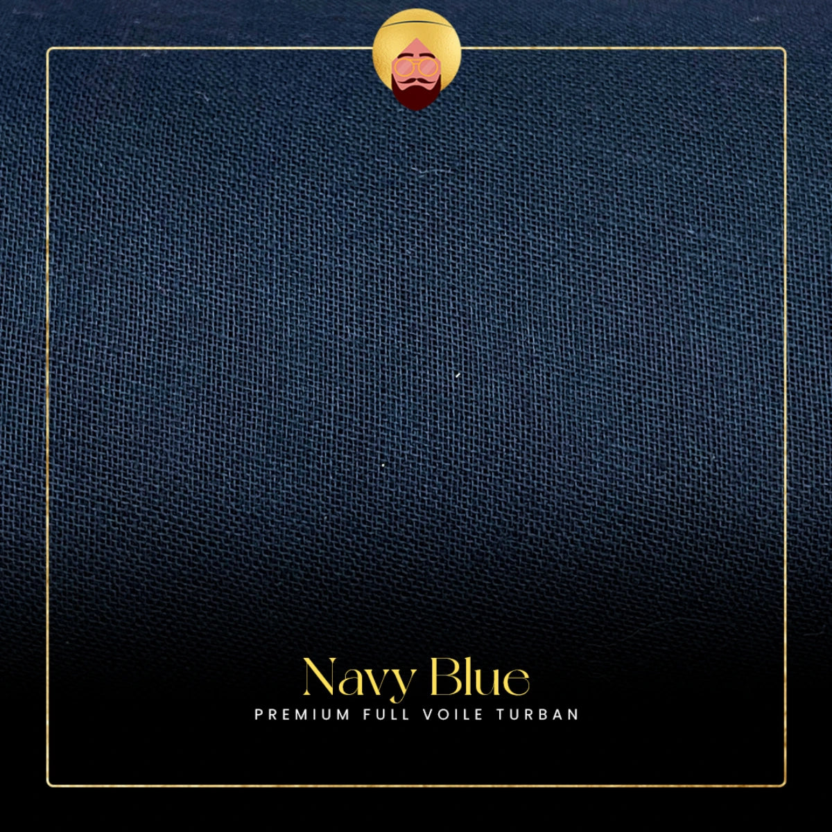 Navy Blue | Premium Full Voile Turban