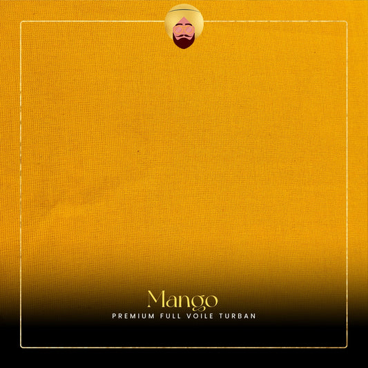 Mango | Premium Full Voile Turban