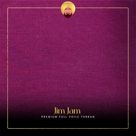 Jim Jam | Premium Full Voile Turban