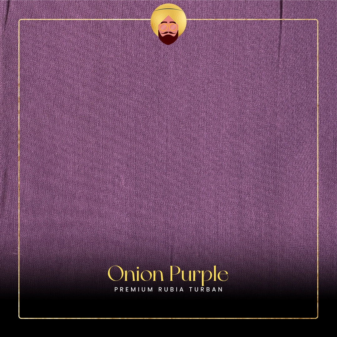 Onion Purple | Premium Rubia Turban
