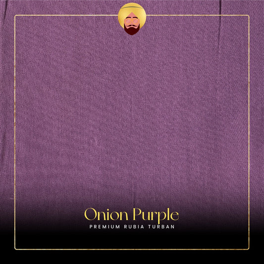 Onion Purple | Premium Rubia Turban