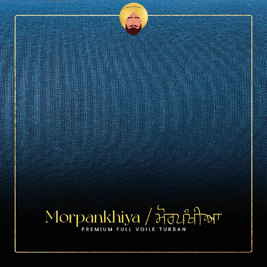 Peacock / Morpankhiya | Premium Full Voile Turban