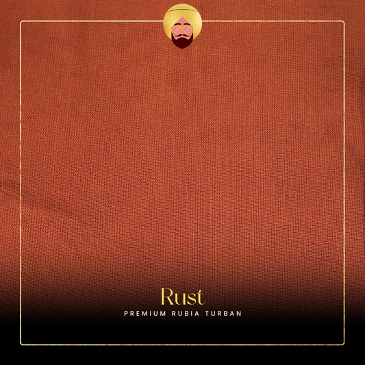 Rust | Premium Rubia Turban