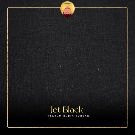 Jet Black | Premium Rubia Turban