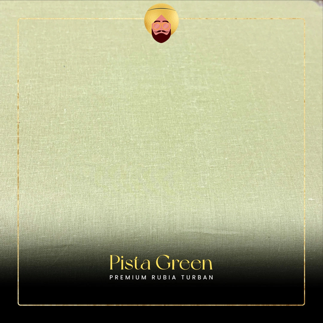 Pista Green | Premium Rubia Turban