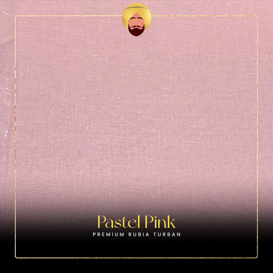 Pastel Pink | Premium Rubia Turban