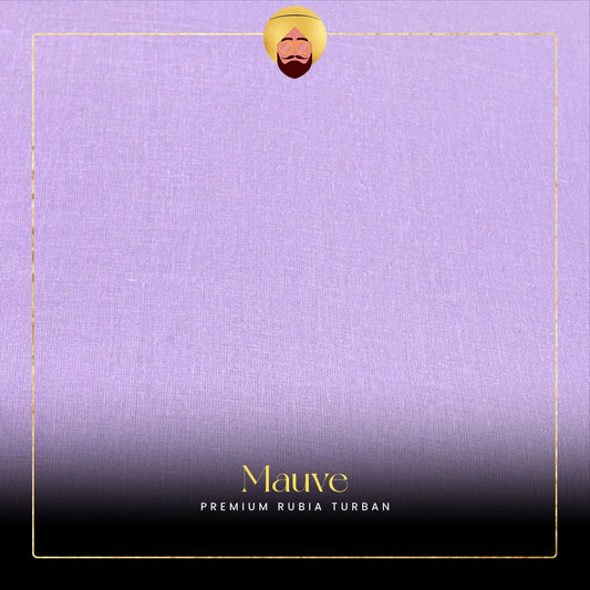 Mauve | Premium Rubia Turban
