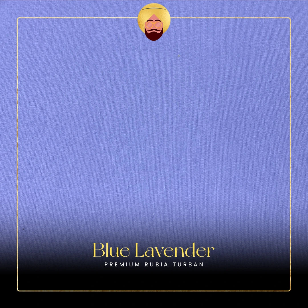 Blue Lavender | Premium Rubia Turban