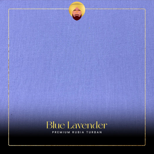 Blue Lavender | Premium Rubia Turban