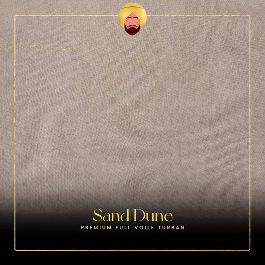 Sand Dune | Premium Full Voile Turban