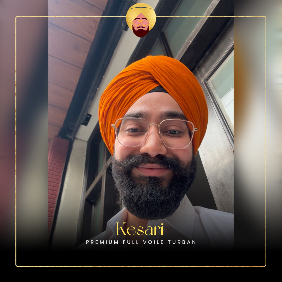 Kesari | Premium Full Voile Turban