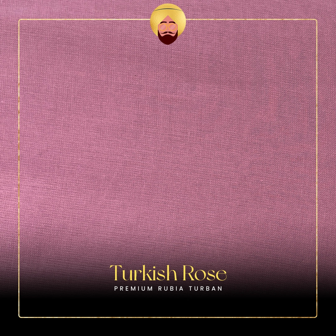 Turkish Rose | Premium Rubia Turban