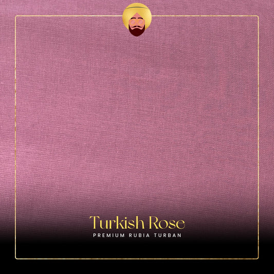 Turkish Rose | Premium Rubia Turban